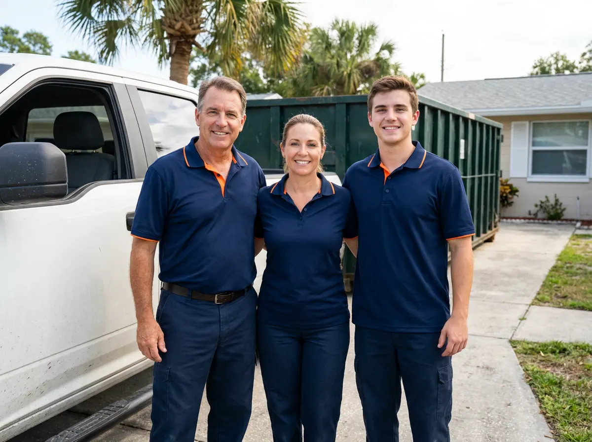 Caroline Dumpster Rental dumpster rental team in Clearwater, FL